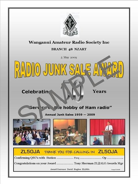 Junk sale award 2009