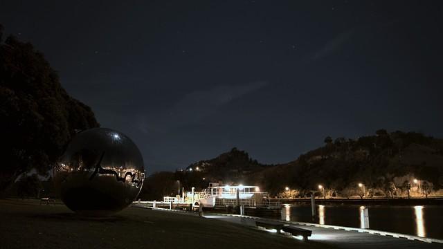 Wanganui Riverbank at Night