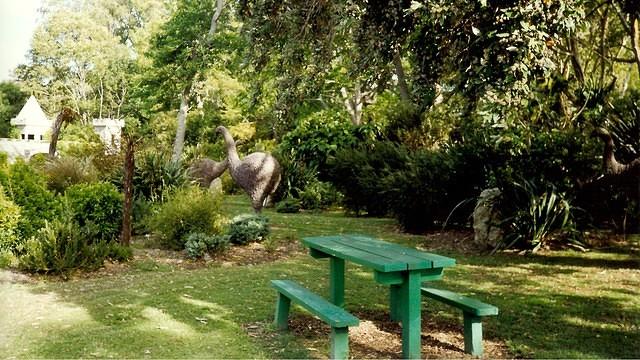 Kowhai Park, Moas in the Bush!