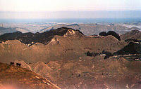 The view back towards Wanganui from the 690 site