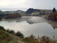 The Whanganui River, somewhere up country